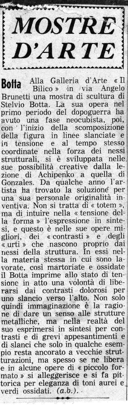 Scansione originale: Mostre d'arte, 1965