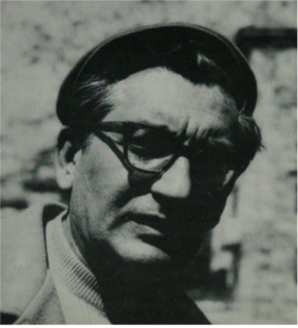Ritratto in primo piano di Stelvio Botta